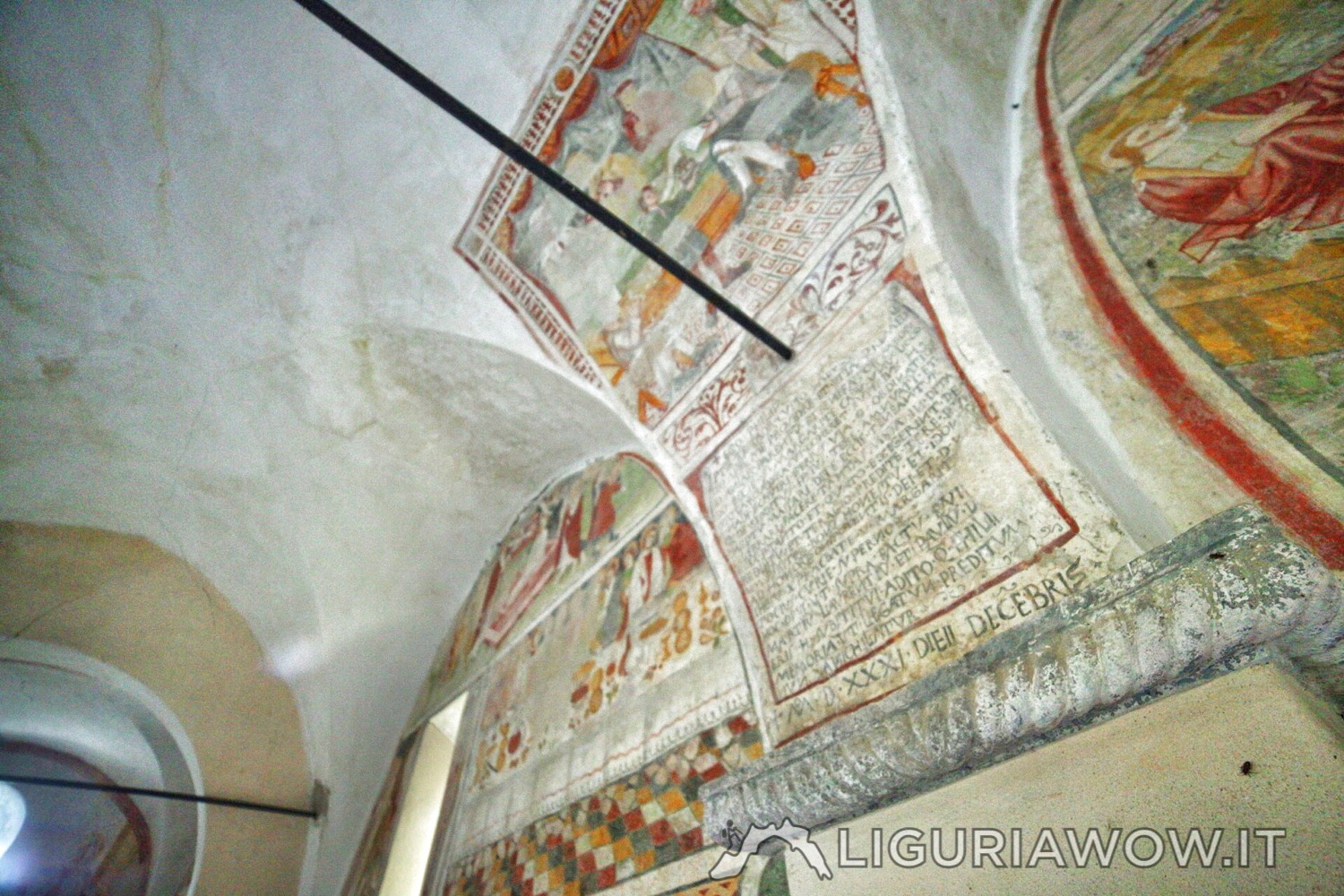Gli affreschi di Pietro Guido da Ranzo nella chiesa di Santa Margherita del Borghetto a Mendatica