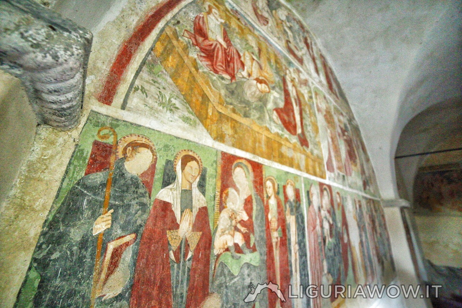 Gli affreschi di Pietro Guido da Ranzo nella chiesa di Santa Margherita del Borghetto a Mendatica