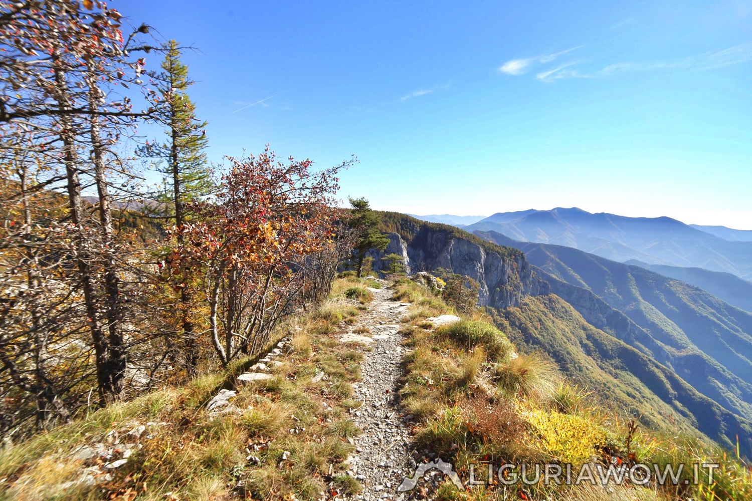 I colori dell'autunno dal Sentiero degli Alpini
